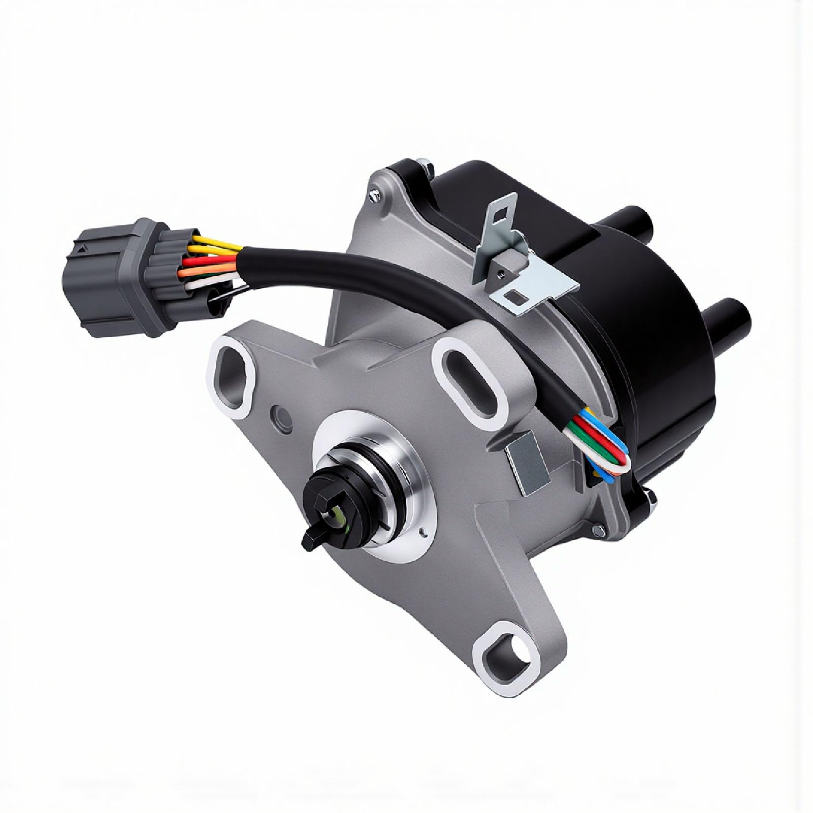 Topiky Distribuidor de Encendido 30100-P73-A02, Distribuidor de Repuesto para B16A B16A2 B18C DOHC VTEC Del Sol, Conjunto de Electrónico con Metal Resistente