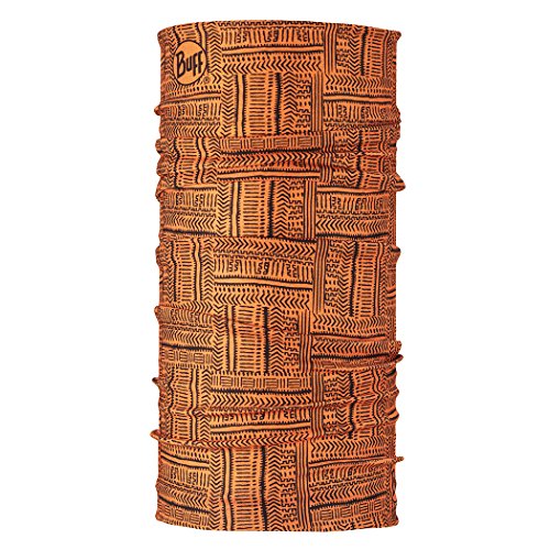 BUFF UV XL Insect Shield Multifunctional Headwear, Kenai Orange, One Size