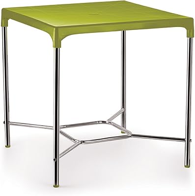 Plastic Croma Deluxe Dining Table (Pint Green)