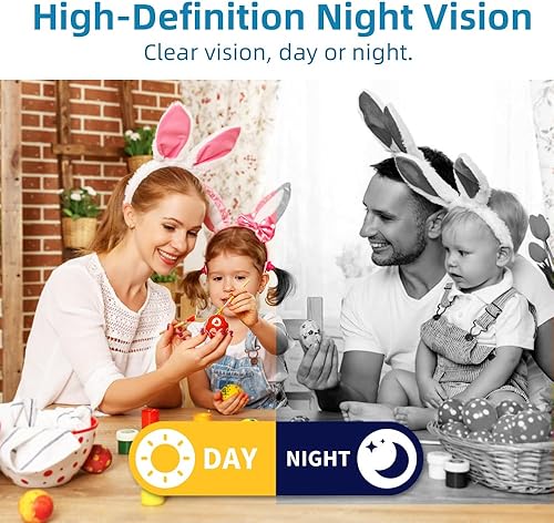 Miniatura 2 de Cámara oculta 4K, cámara de seguridad sin WiFi con tarjeta SIM 4G, cámara oculta para niñera, cámaras pequeñas inalámbricas ocultas, cámaras