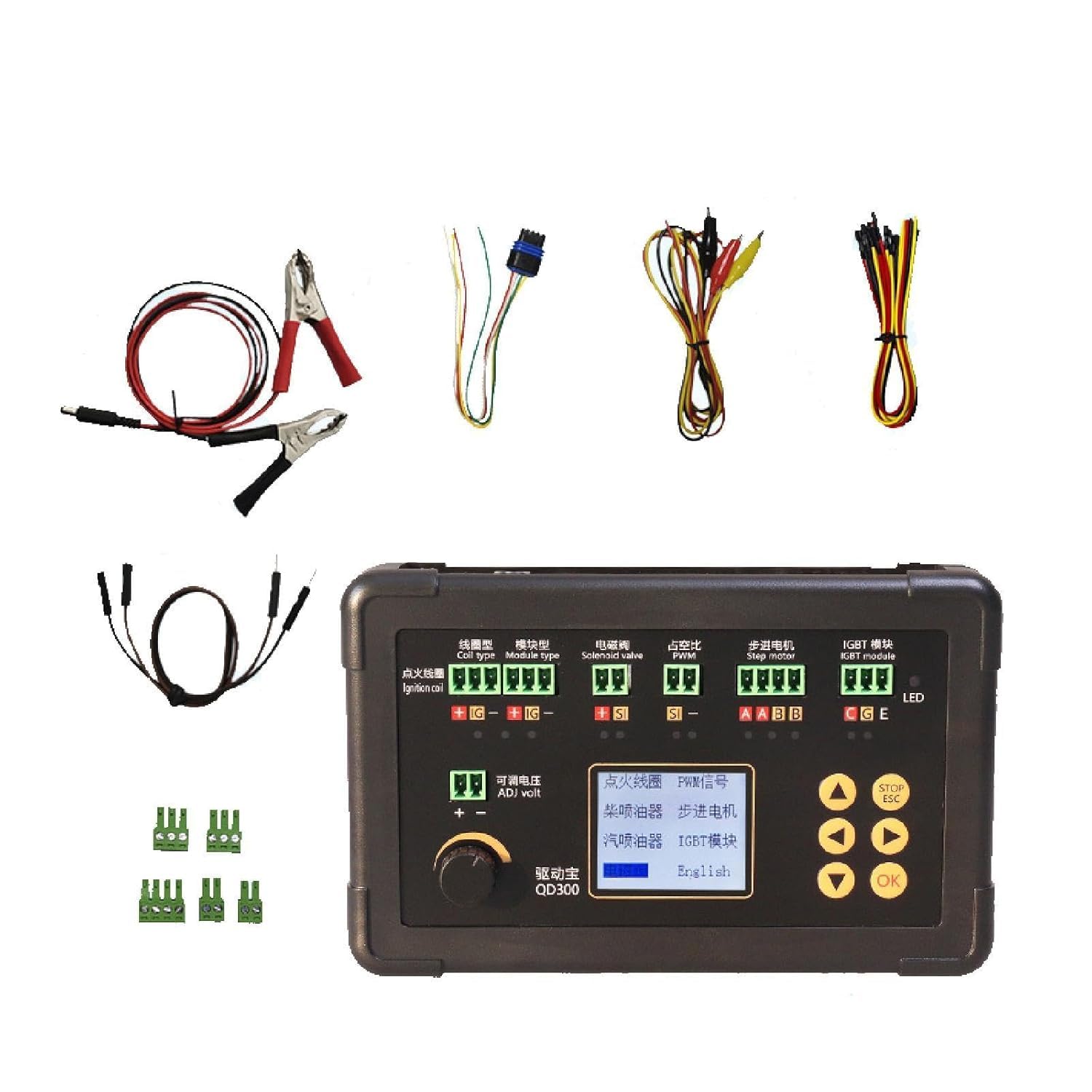 Actuator Fault Tester Solenoid Valve Tester Car Accessories Checking Engine Car Ignition Coil Dete for Solenoid Valves