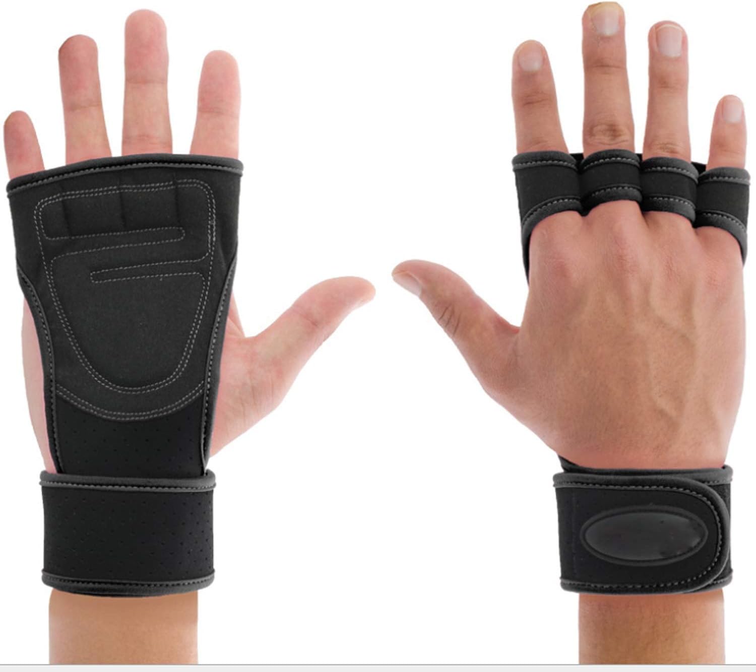 guanti da palestra per uomini sotto armatura