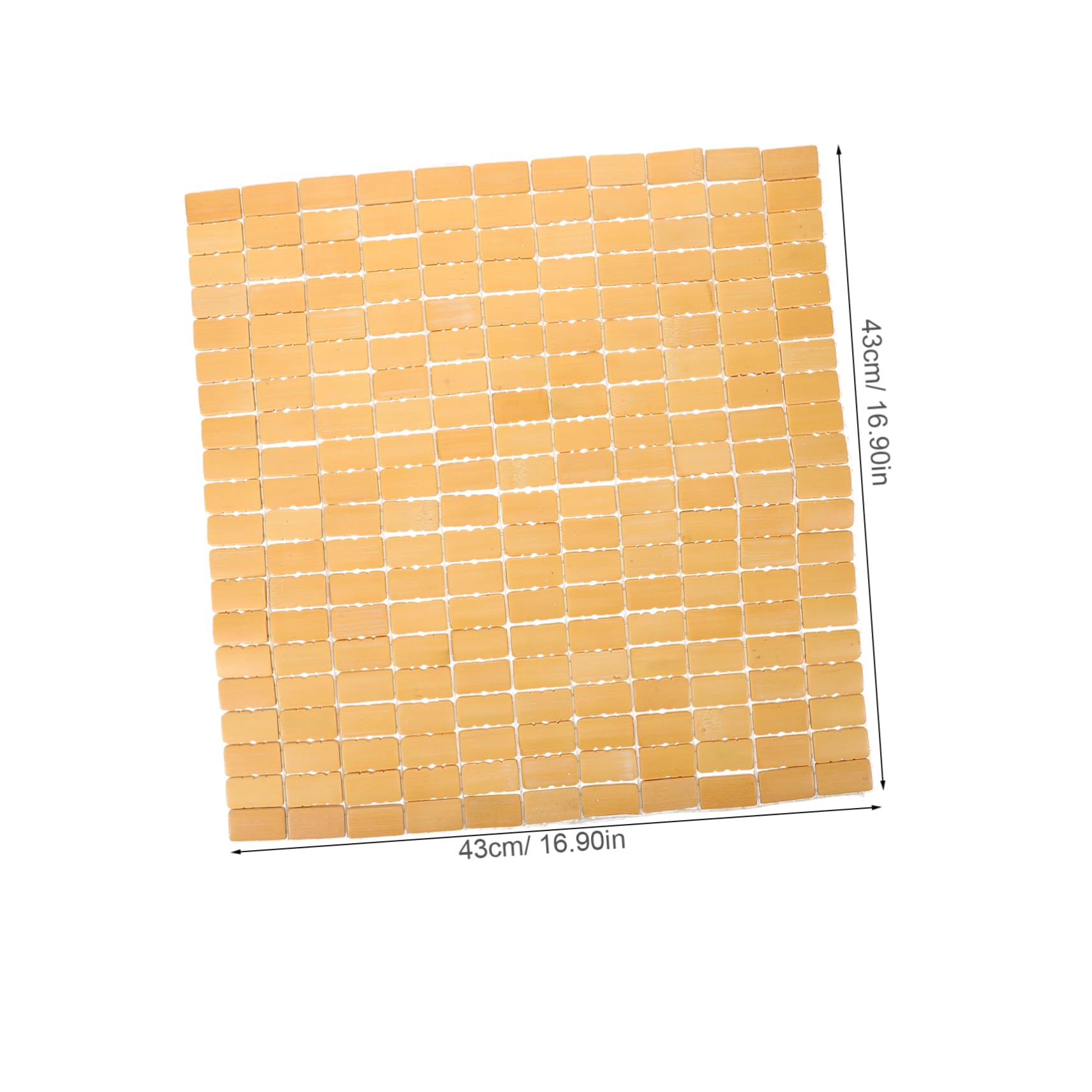 Wakauto Driver Seat Cushion Bamboo Mat for Cars Trucks Office Kitchen Dining Chairs