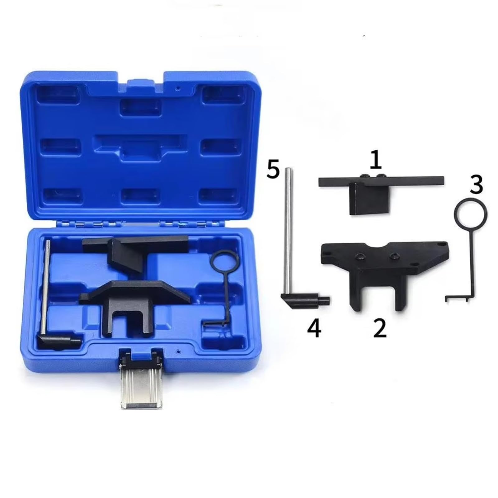 Strumento Bloccaggio Motore Compatibile con Peugeot per DS 2018+ 1.2 Vti (VVT) / GDI J-0109-2C Set di Strumenti per La Fasatura Dell'albero A Camme del Motore Riparazione Automatica