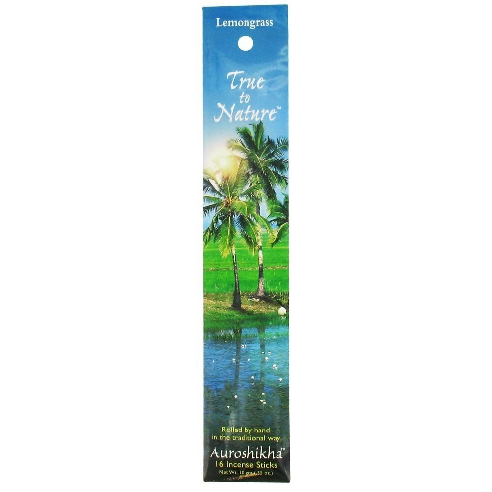 Incense Lemongrass Auroshikha Candles & Incense 10 Gram Incense
