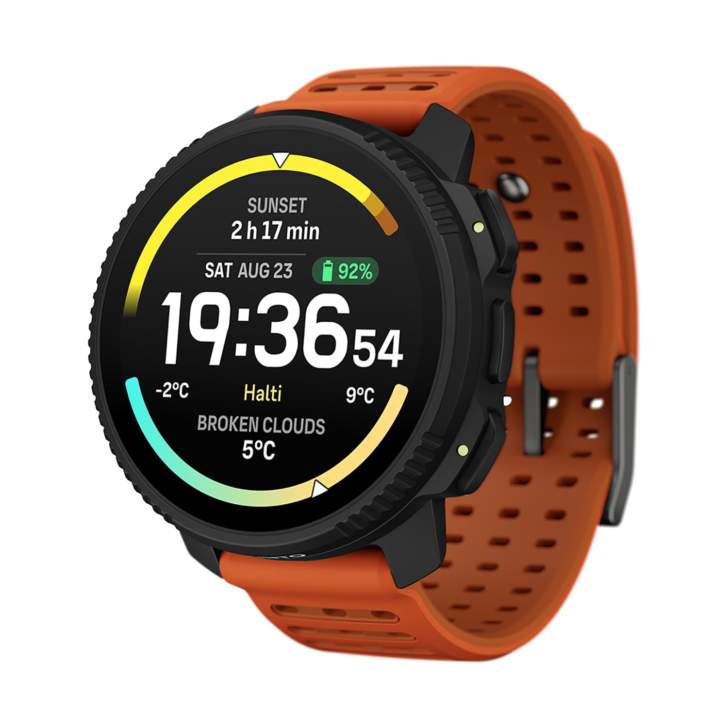 SUUNTO Vertical 2 Orologio da Avventura, GPS Dual-Band, 115+ Modalità Sportive, Touchscreen da 1,5 pollici, Mappe Offline Globali Gratuite, Autonomia della Batteria di 40 Giorni