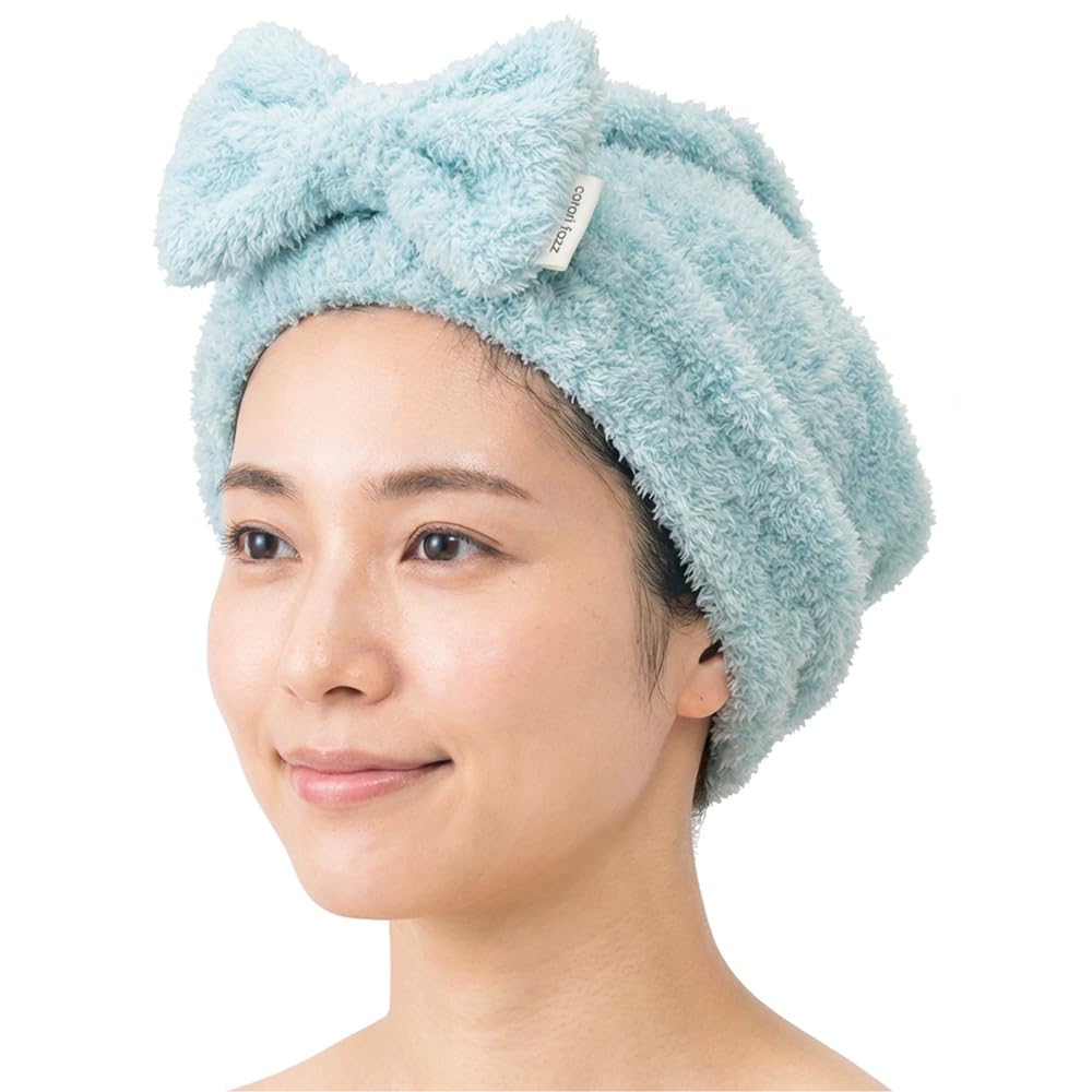 carari(カラリ) ヘアターバン 吸水速乾マイクロファイバー 綿の3倍 [color/ラベンダー 頭囲40-65cm] 洗顔 お風呂 ふわとろ肌触り カラリファズ吸水ヘアターバン シービージャパン - 4