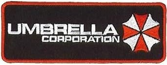 Resident Evil Rectangle Size Umbrella Corporation Logo Patch