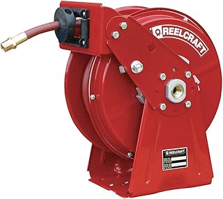 ReelCraft DP5835 OLP SERIES DP5000-COMPACT DUAL PEDESTAL 1/2 X 35ft 300psi AIR/WATER WITH