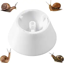 Swirge Captura de caracol de aquário, captura de caracol com impressão 3D para aquário de água doce, apanhador de caracóis pequenos para aquário, jardim