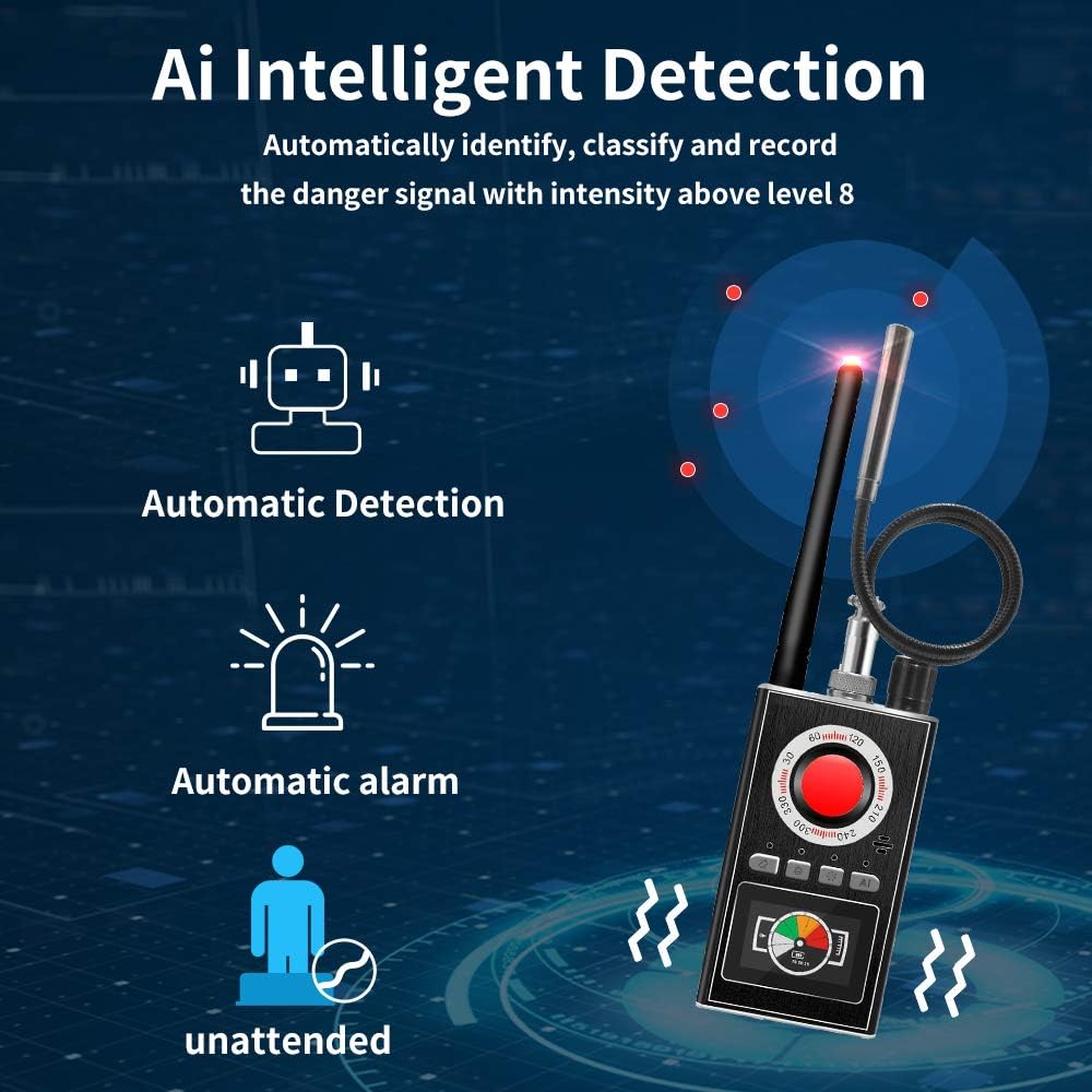Flаѕh Sаlе Anti Spy Detector & Bug Detectors for Anti Tracking, Hidden Spy Camera Detector Tracking Device Scanner Detector Suреr Brаndѕ Anti Spy Detector & Bug Detectors for Anti Tracking, Hidden Spy Camera Detector Tracking Device Scanner Detector