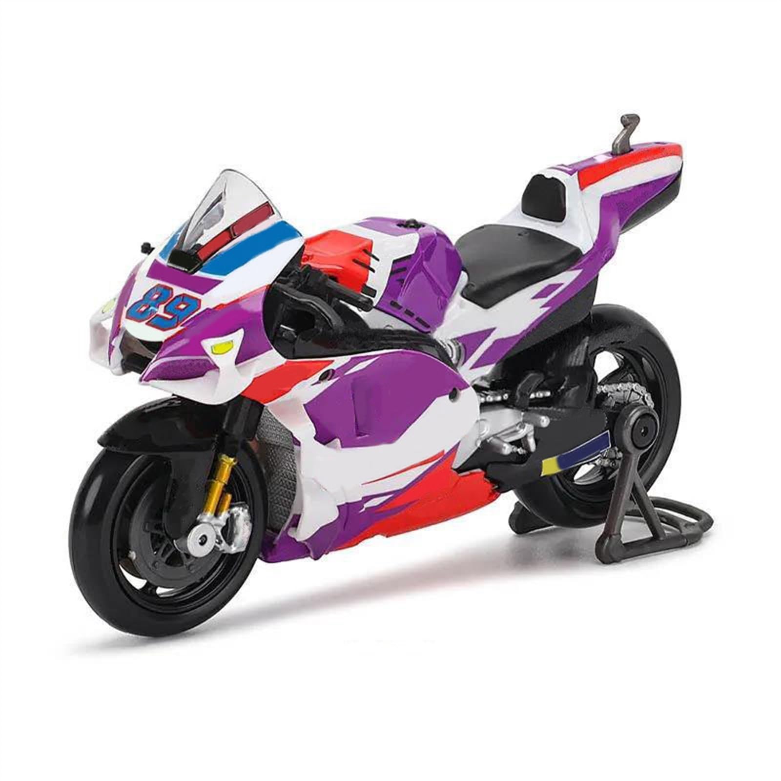 SEYXF Motorbike Toy 1:18 for Ducati for Pramac Racing #89 2022 Motorcycle Model Alloy Simulation Gifts