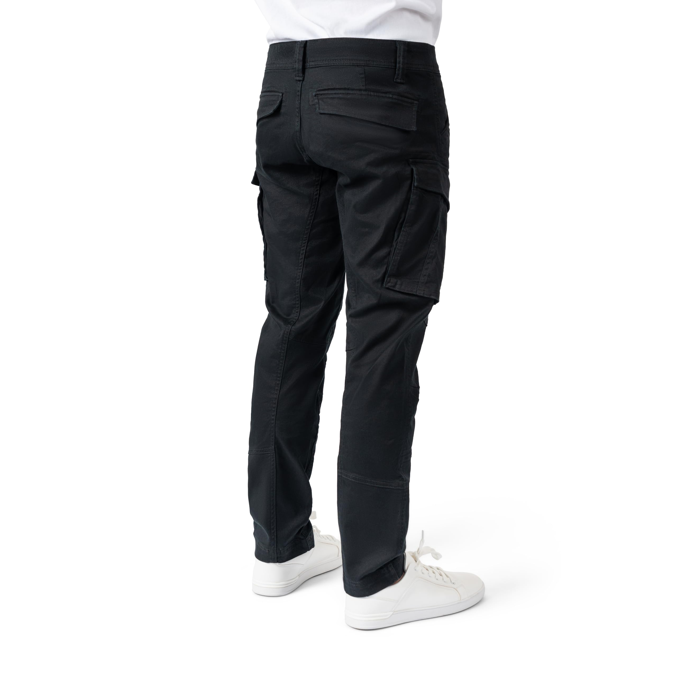 ZEHN Adaptive - Herren Cargohose aus Baumwoll-Stretch Twill, 3D Engineered Tapered Regular Fit, Robuste Verarbeitung, Praktische Cargotaschen, Freizeit- & Alltagshose