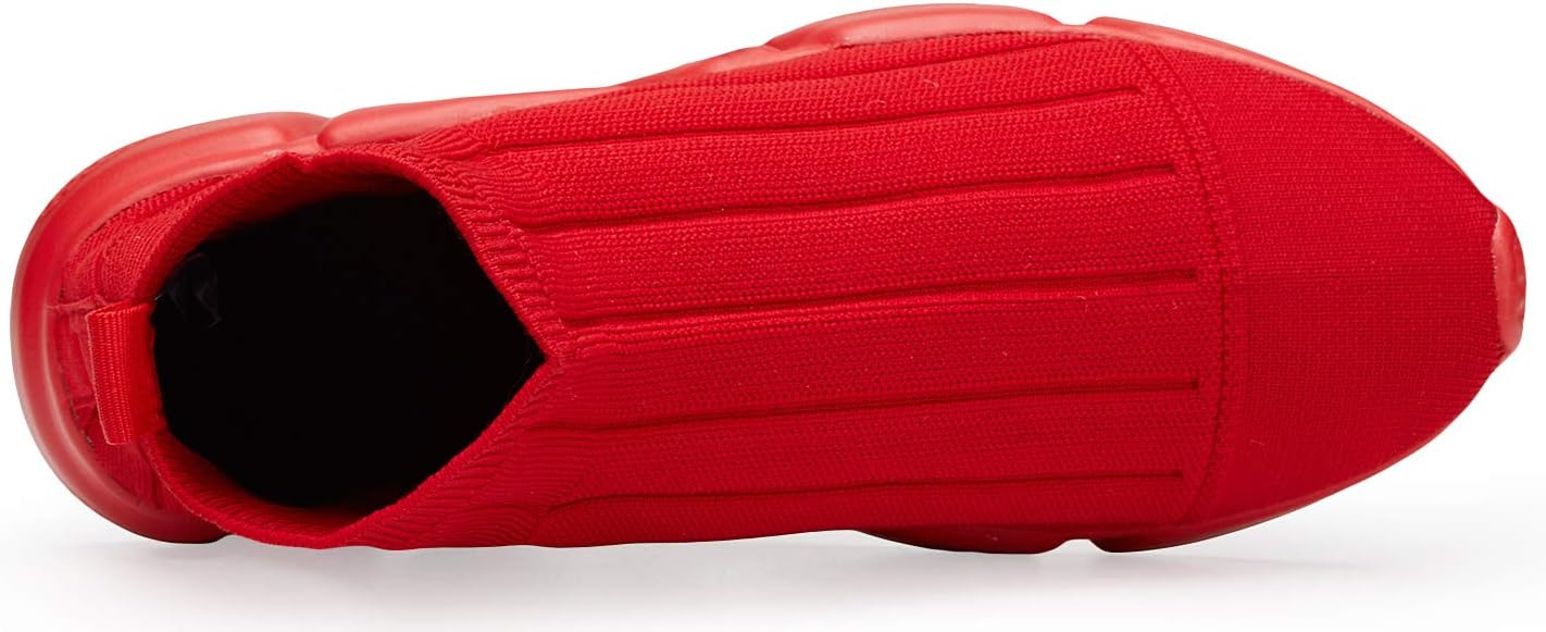 Santiro Women's High Top Sneakers Walking Tennis Shoes Breathable Casual Sports Shoes - Image 6