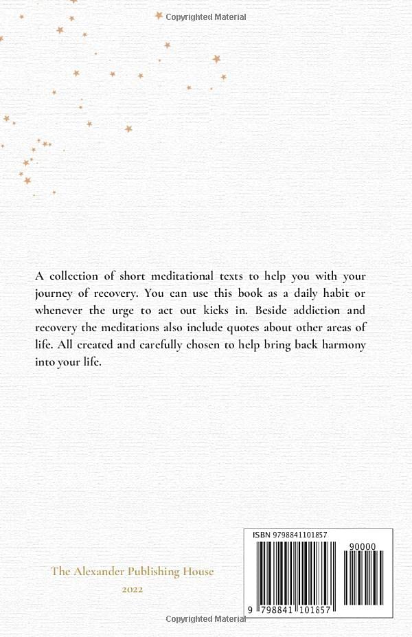 Vista 2 de Meditations For Sobriety Addiction Recovery Book Words To Inspire & Stay Strong