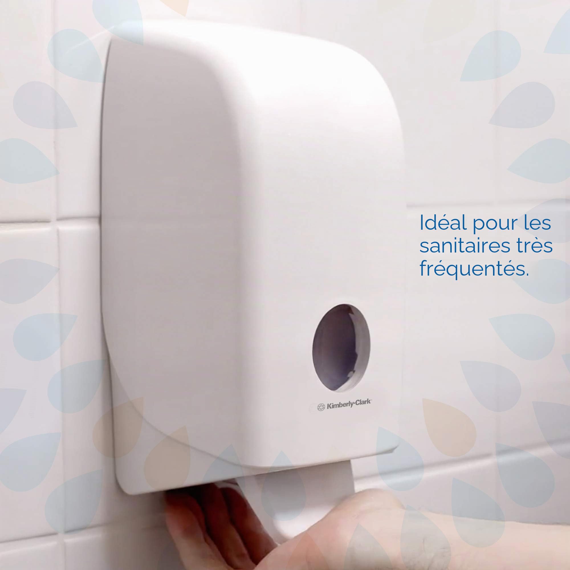 Kleenex® Savon Liquide pour les Mains 6333, Usage Fréquent, Incolore & Sans Parfum, Cartouches Compressibles Recyclables, 6 x 1 Litre (6 Litres au total)