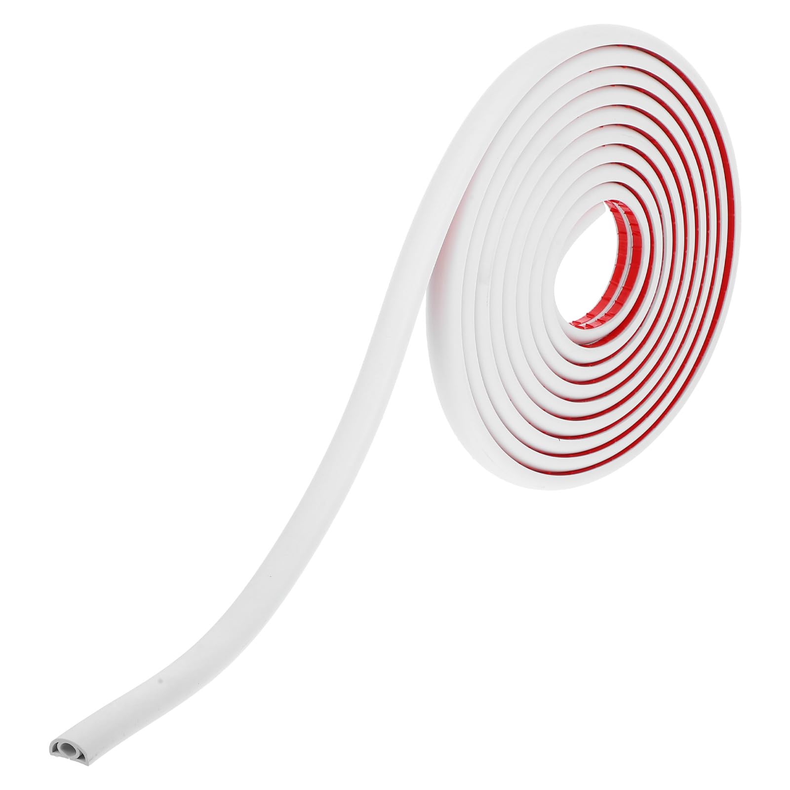 Canaleta para Cable Autoadhesiva de PVC Color Blanco para Gestión
