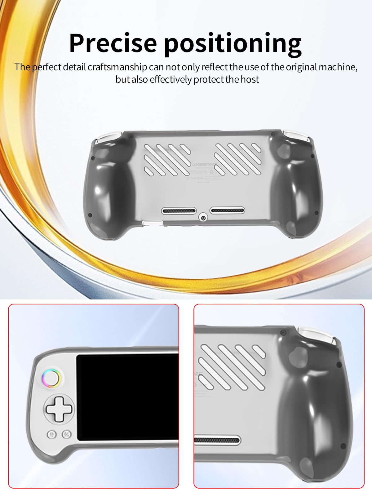 Amazon.com: Clear Case for ANBERNIC RG557 Game Handheld 5.48-inch