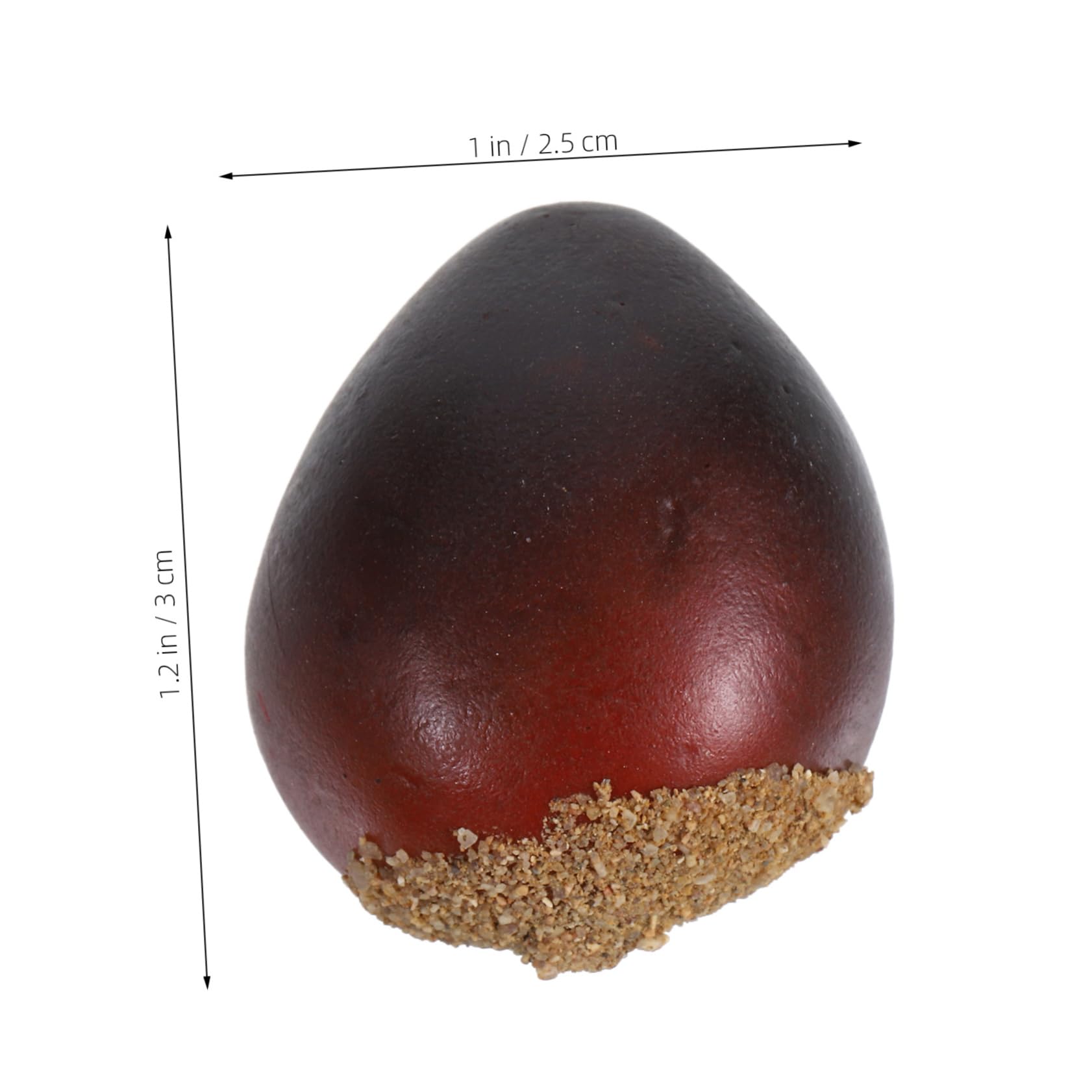 Alipis 5 Juegos Castaña De Espuma Nueces De Simulación Comida De Cocina Artificial Castañas De Espuma Falsa Castañas Realistas Castañas Falsas Espumas Modelo De Frutas Coffee 30 Uds * 5