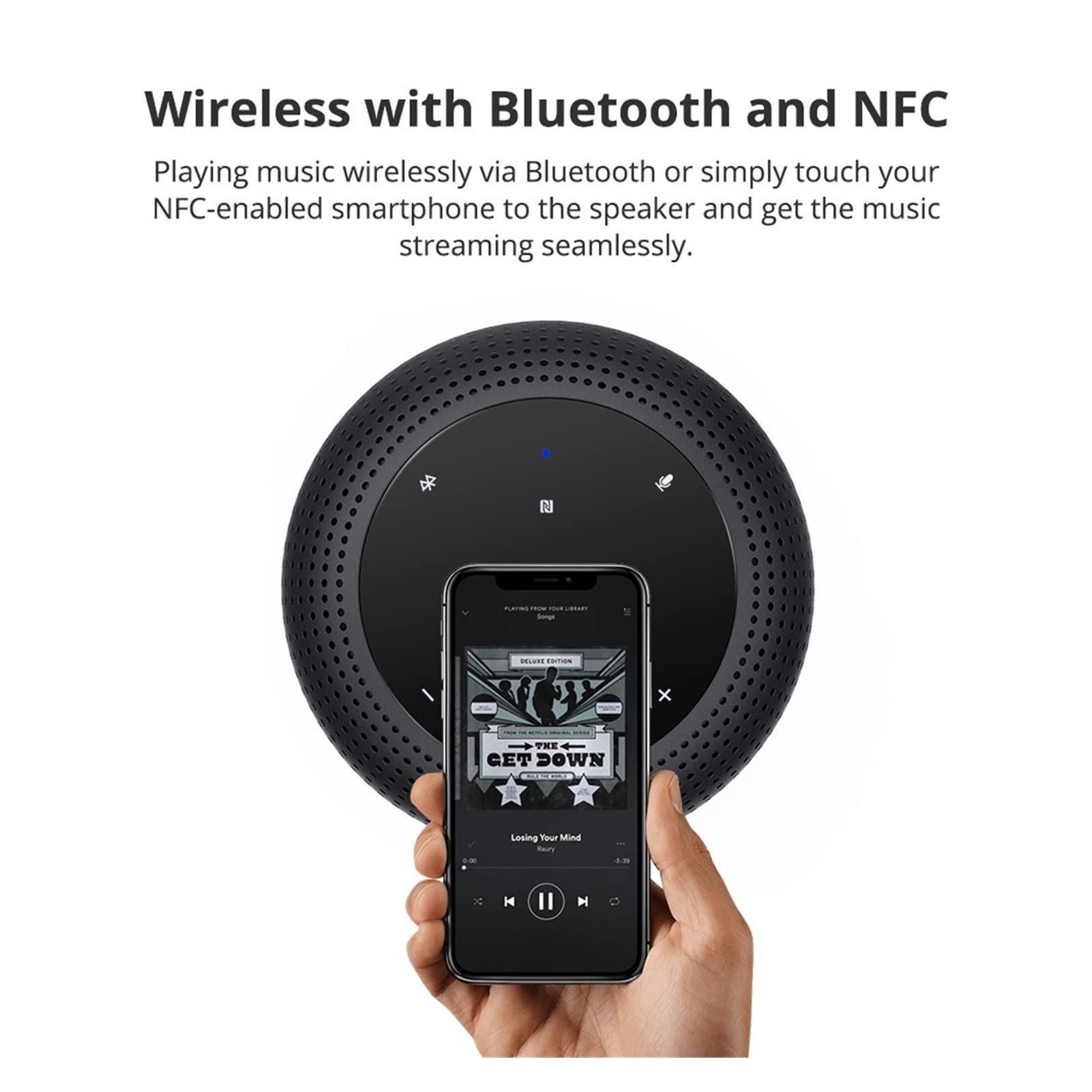 Głośniki Max for Bluetooth Głośnik 60W Głośniki Kina domowe Kolumna Bluetooth z asystentem głosowym, IPX5.Do podróży na świeżym powietrzu