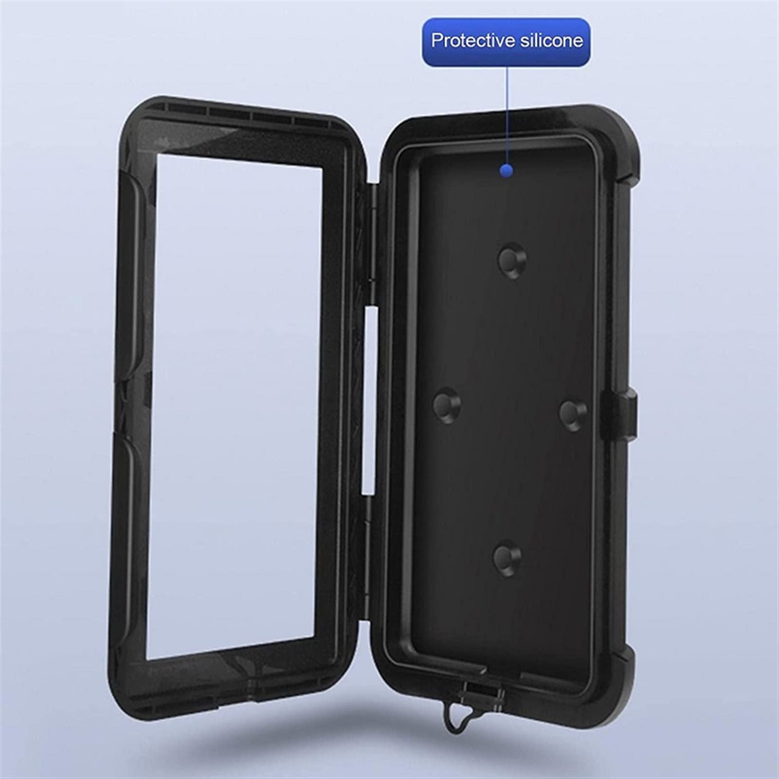Soporte De Teléfono para Manillar De Motocicleta, Soporte De Montaje para Teléfono Móvil, Soporte Navegación GPS, Soporte para Teléfono Inteligente, Soporte Impermeable Soporte GPS teléfono