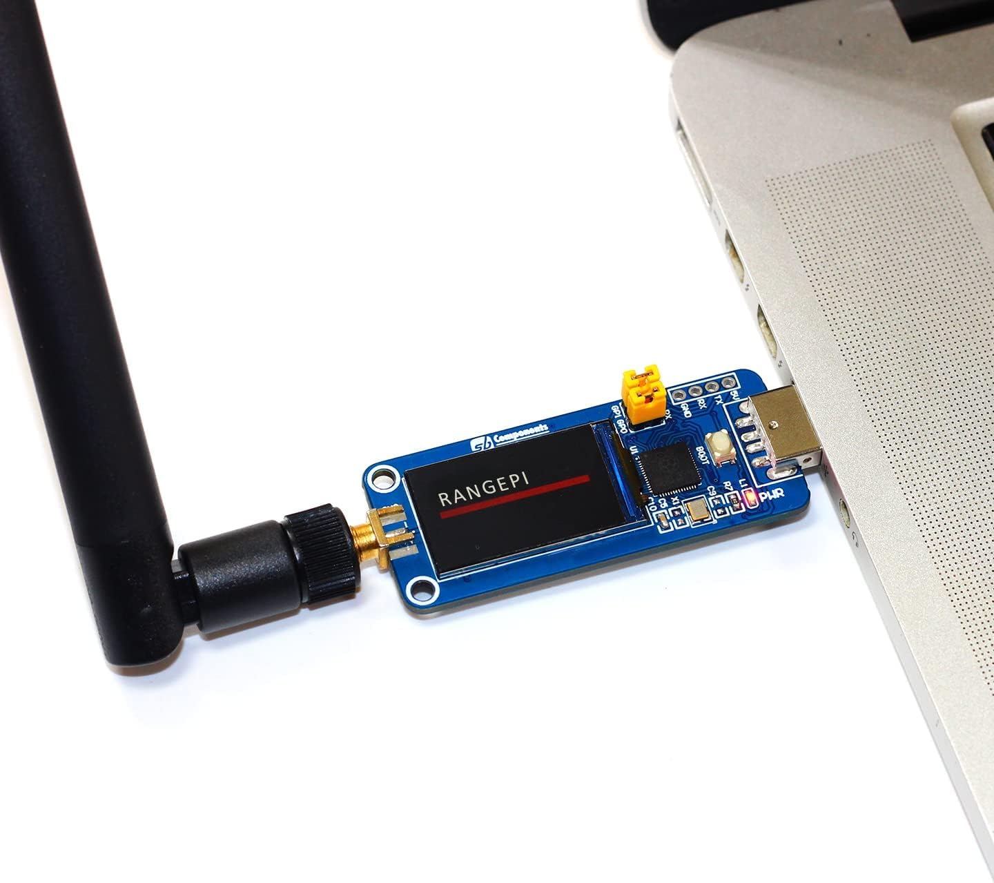 RangePi - LoRa & RP2040 USB Stick, Portable LoRa Dongle Based on Raspberry Pi 2040 Smart Data Transmission Module - Transmission up to 5 KM (433MHz)