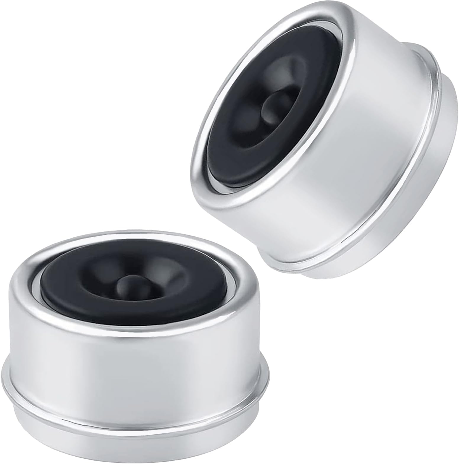 2 PCS Trailer Bearing Dust Cap Trailer Axle Grease Cap, 2.