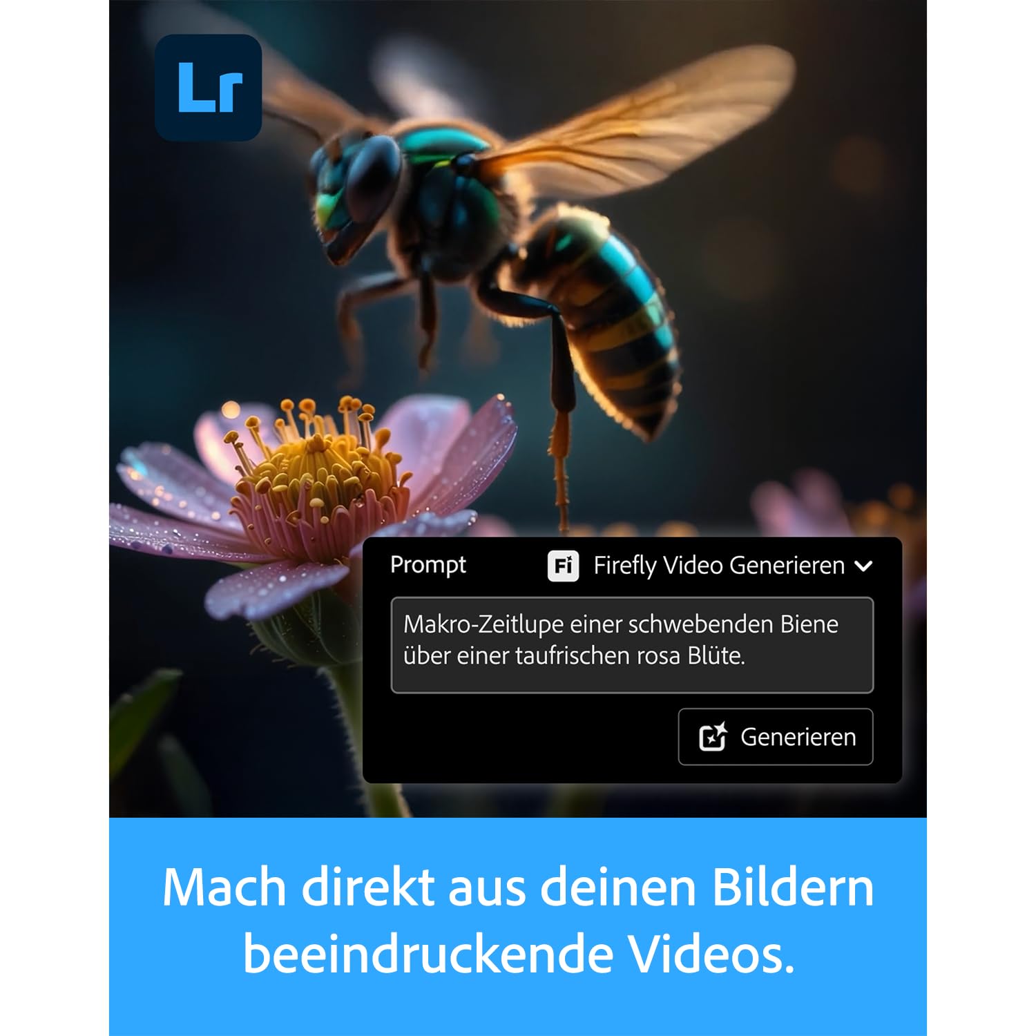 Adobe Creative Cloud Foto-Abo 1TB, inkl. Lightroom & Photoshop , KI-gestützter Foto-Editor | 12+12 Monate Amazon Exklusiv | Aktivierungscode per Email