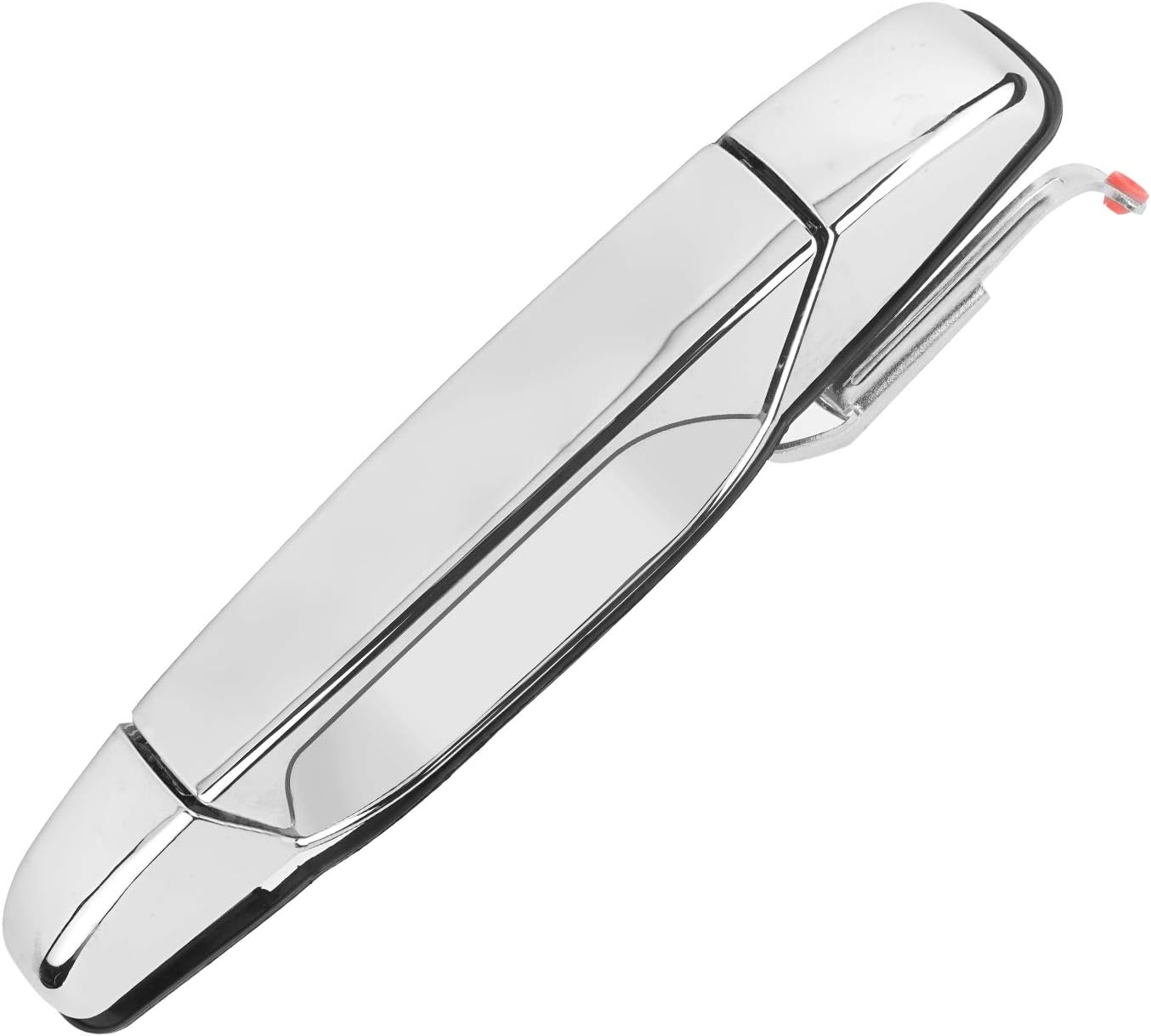Exterior Chrome Door Handle Rear Right Passenger Side Replacement for 2007 2008 2009 2010 2011 2012 2013 2014 Chevy Silverado Suburban Tahoe Avalanche GMC Sierra Yukon Cadillac Escalade OE# 80547