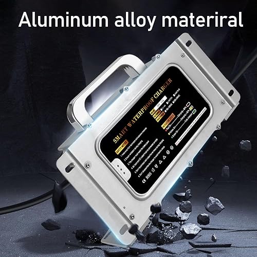 Miniatura 5 de Abakoo Cargador de batería para carrito de golf de 36V 15A RXV para Ez-Go EZgo TXT con conector RXV de 3 puntas, impermeable IP67