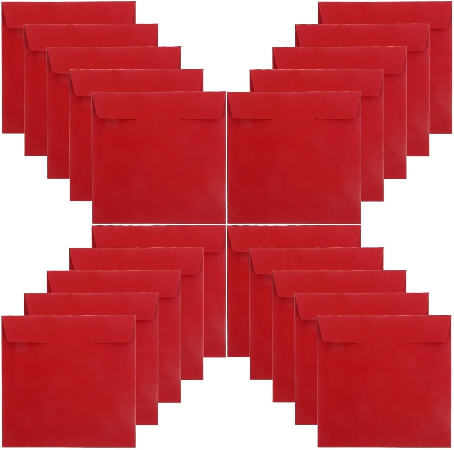 Paper CD Sleeves 100 Pcs Cd Envelopes Storage Sleeves Packaging Bag for DVDs Cover Package