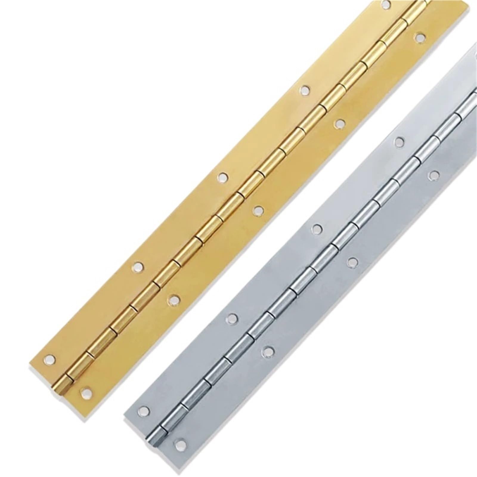 Bisagra de piano de acero inoxidable 304 | Bisagra continua de 270° de varios tamaños for muebles de gabinete.(6 inch)