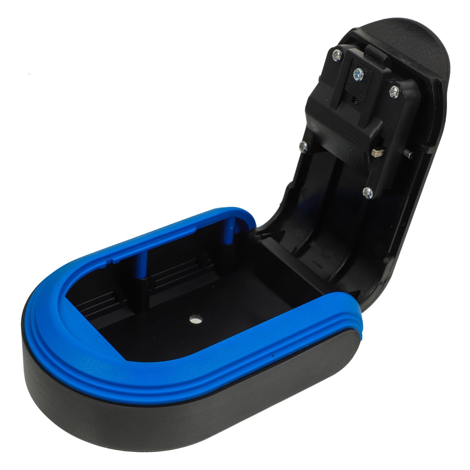 PLAFOPE Caja De 3 Uds Para Colgar En La Pared Cajas De Cerradura Soporte Para Llaves Para Casillero De Llaves Para Exteriores Plástico Azul