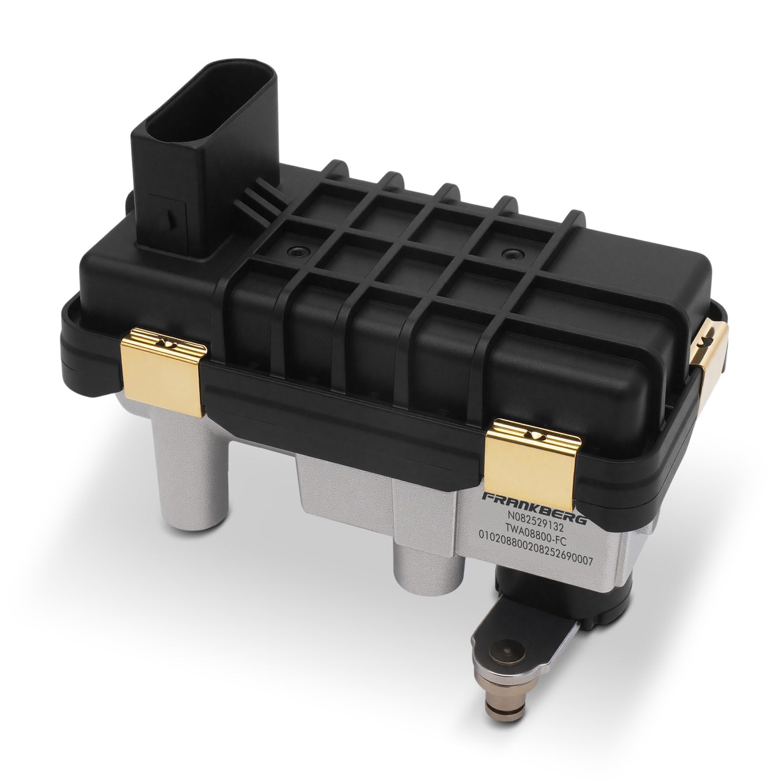 Frankberg G-088 Servomotore elettronico a 5 poli per turbocompressore Attuatore per turbocompressore Diesel Compatibile con GLK-Class X204 3.0L Commandel XH XK Replace# 6NW009228-0034