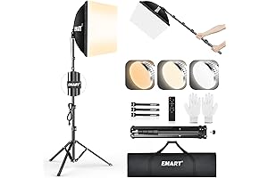 EMART Softbox Lighting Kit - Illuminate Your Shots with Clarity