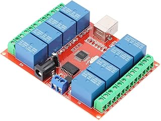 12V Smart Relay Switch 8-Channel USB Controller Switch Relay Module PC Smart Controller