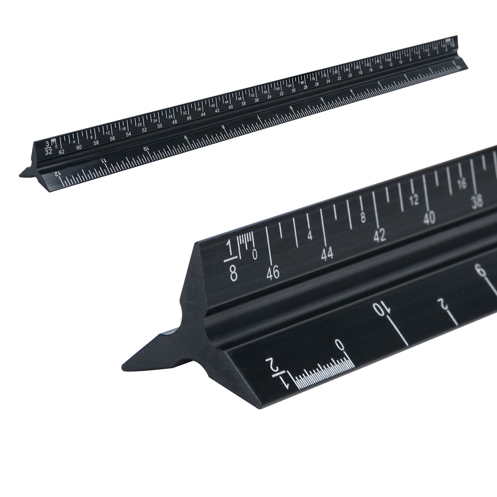 Buy Architectural Scale Ruler for Blueprint, 12'' Metric Metal