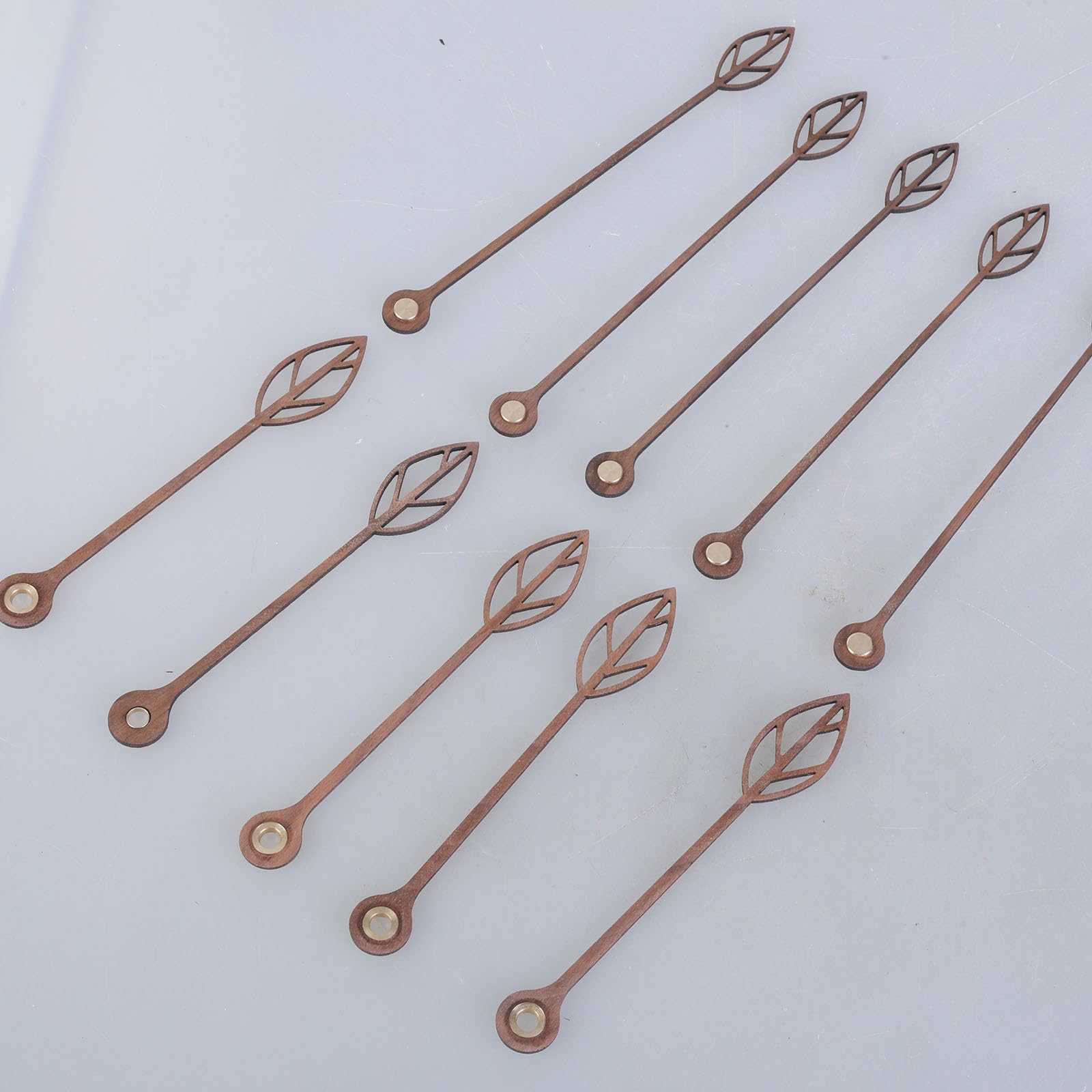 Di 5 lancette in legno per sostituzione uso su orologi da 10 12 14 16 pollici orologi artigianali accessori