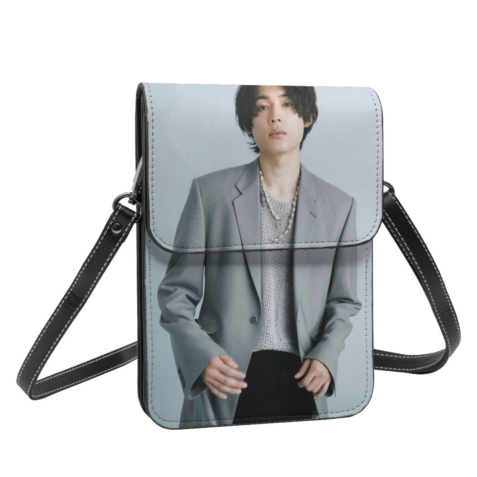 Amazon.co.jp: 松村北斗1 人気 斜め掛けバッグ 携帯電話用ポーチ 大