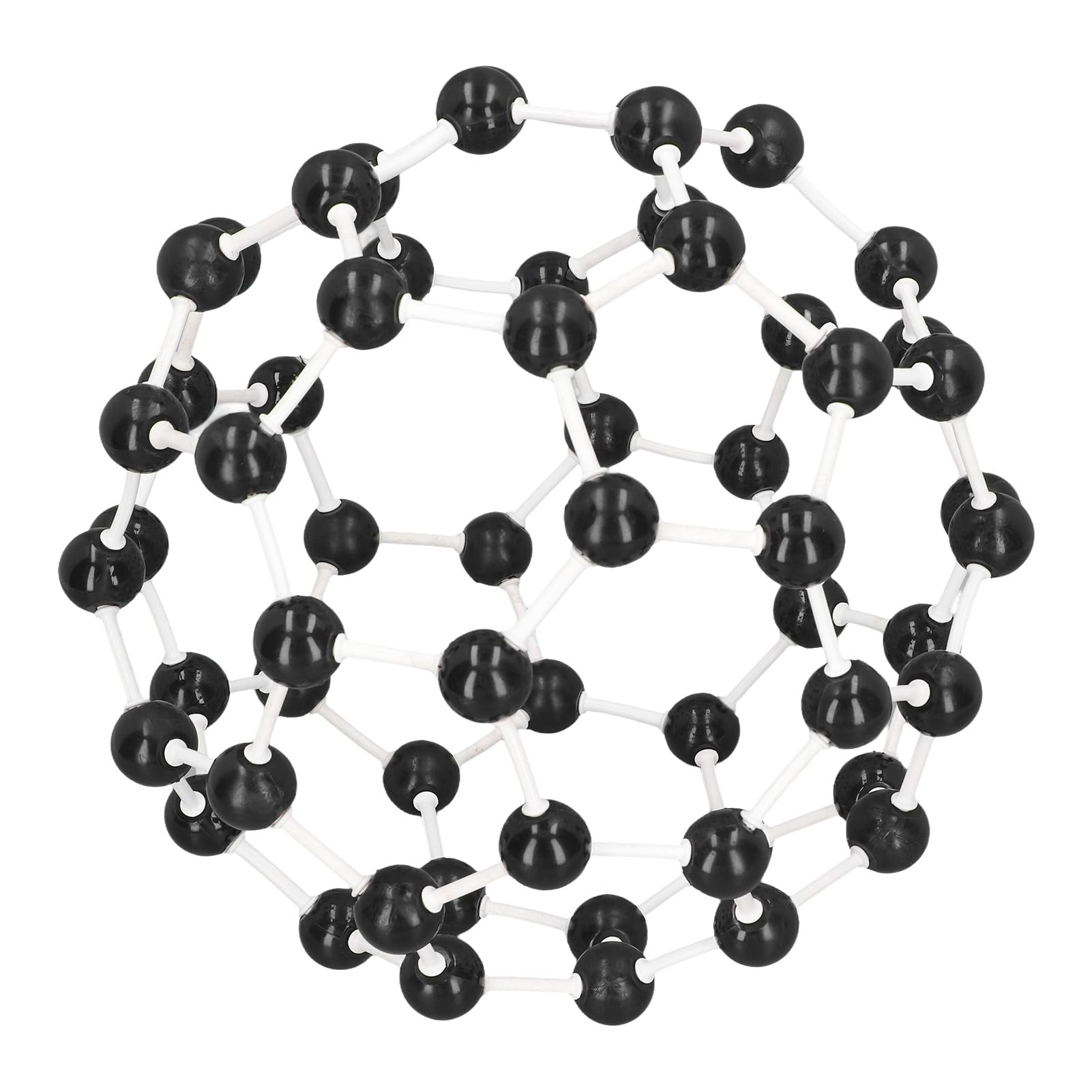 C60-Molekülstruktur-Modellbausatz, Kohlenstoffatome und Chemie-Demonstrationsmontage, Lehrmittel für das Lernen im Klassenzimmer der Mittelstufe und den naturwissenschaftlichen