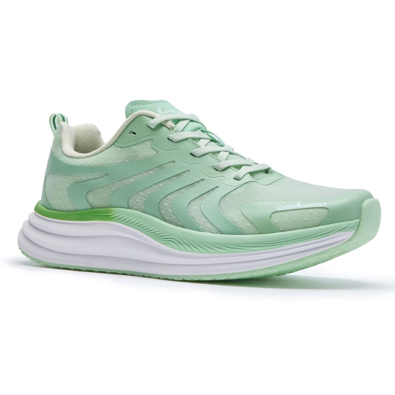 Orthopedic Road Running Shoes for Womens, Comfortable Casual Arch Support Plantar Fasciitis Flat Feet Tennis Walking Shoes, Orthotic Supportive