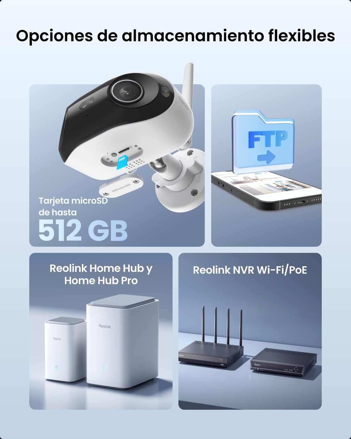 Reolink Camara Vigilancia Exterior 4K Doble Lente, Elite WiFi | Cámara WiFi Exterior Doble Banda 2,4/5 GHz, Protección Perimetral, Visión Nocturna Color, Detección IA, Audio 2 Vías, Plug-in