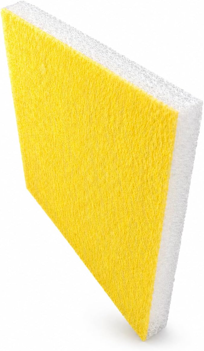 Paint Booth Exhaust Fiberglass Filter, Heavy-Duty Paint Arrestor for Spray Booth (50/case, 20" x 20")