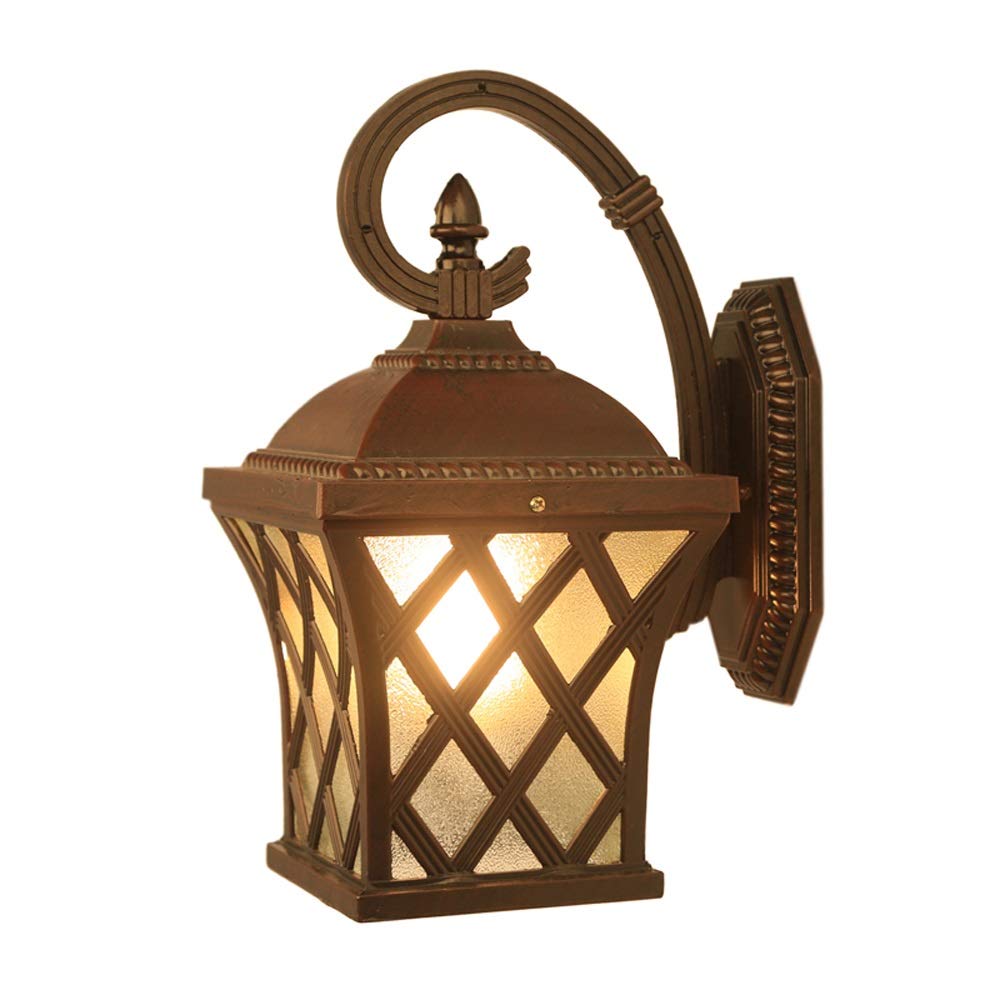 Lampe murale E27 étanche pour résoudre les problèmes de rouille extérieurs - 8