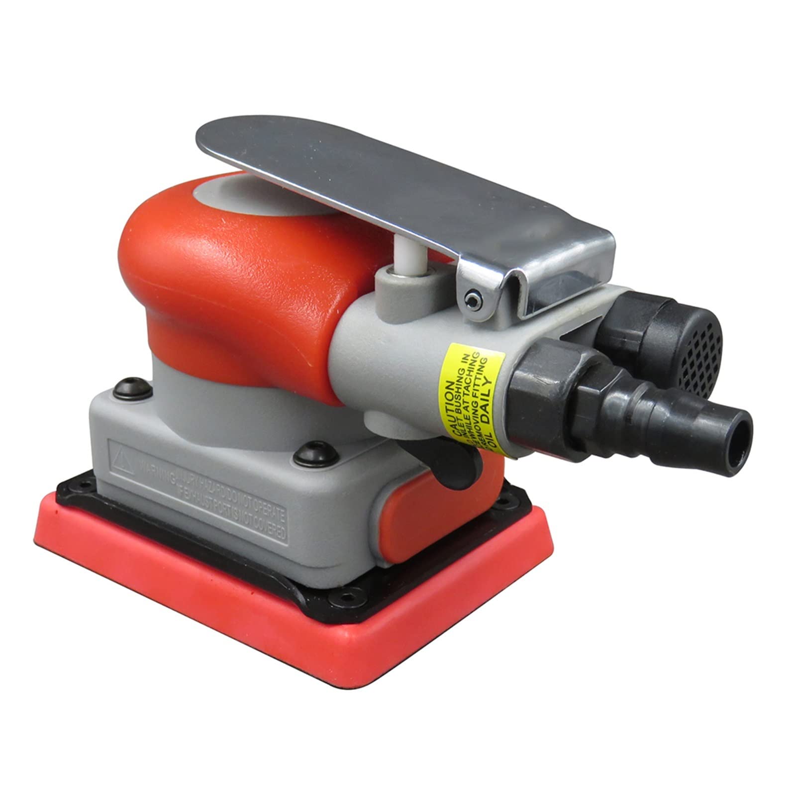 LNHHG KP-6793 Pneumatic Sanding Machine Rectangular Vibration Type Air Polishing Stone Wood Putty Sandpaper Grinder