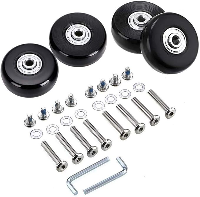 Ersatz Rollen für Koffer,Gepäckkoffer Räder,Ersatz Wheels Rad für