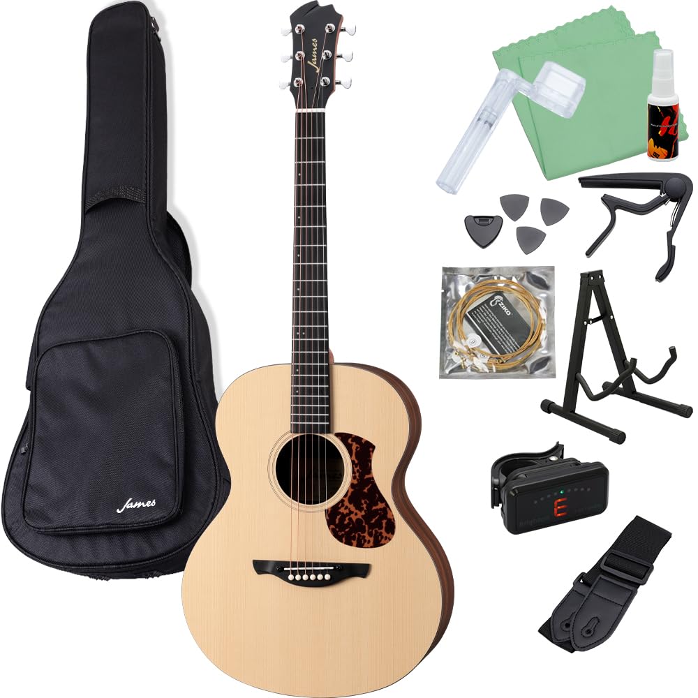 Amazon | James J-100A アコースティックギター初心者12点セット