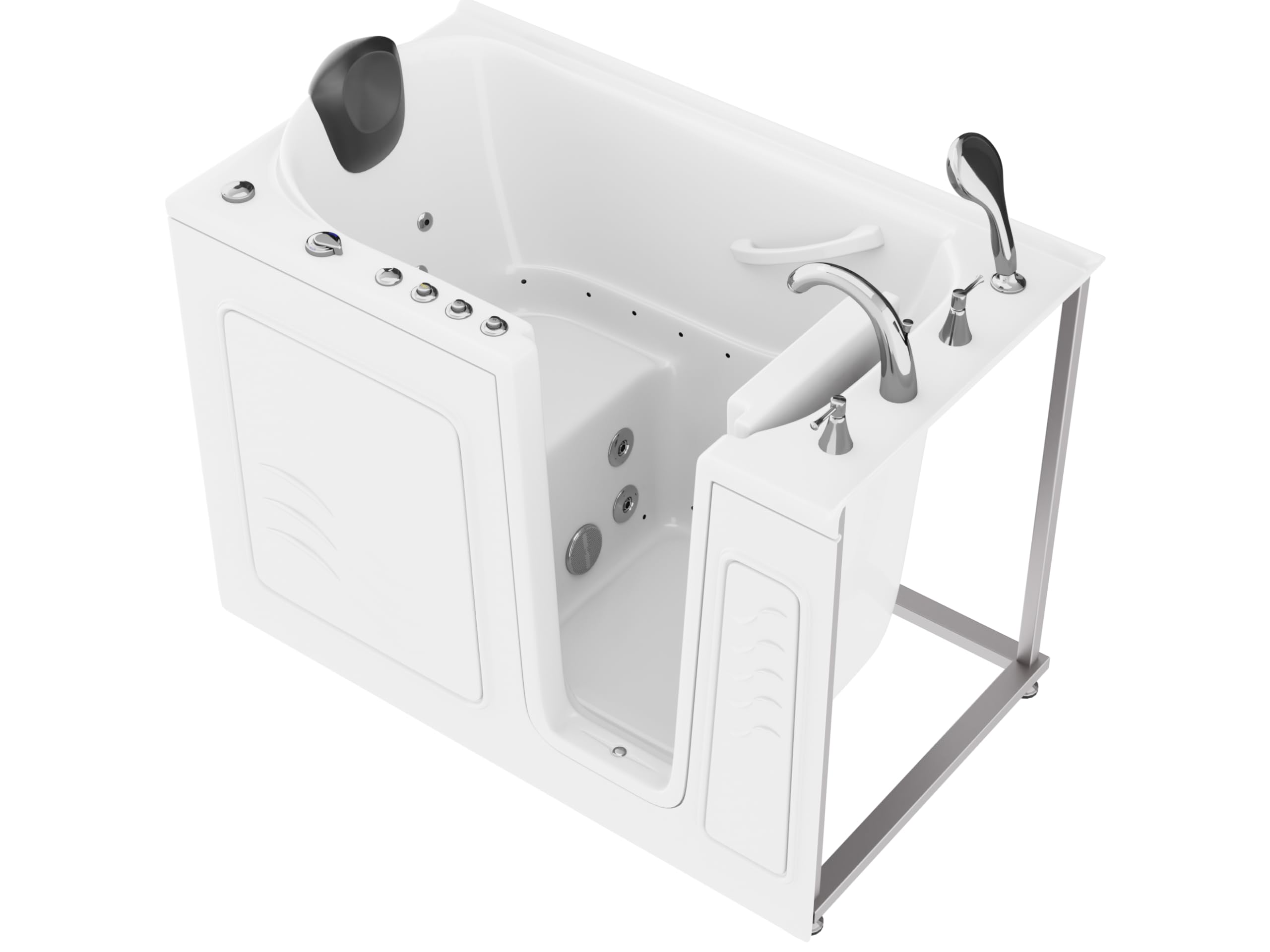 ANZZI Walk-In Tub 53x30 Right Drain