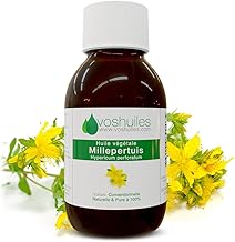 VOSHUILES - Vegetable Oil of St. John's Wort Herbaceous Woody 100 ml - Skin Care Cosmetics - Natural Skin Care - Hydration and Repair - 100% Pure and Natural