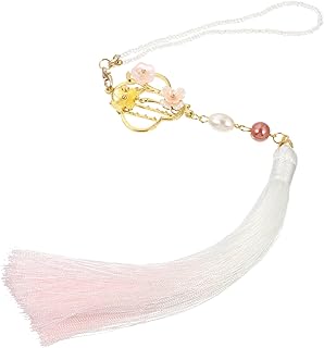 ULDIGI 1pc Tassel Bag Pendant Mobile Phone Charm Tassel Clothes Hanging Tassel Hanging Decor Cell Phone Automobile Accessories Car Keychains Jewelry Accessories Clothes Pendant Charm Pink